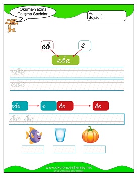 öbüşzç Grubu Çalışma Sayfaları
